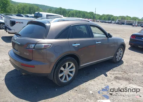 2008 Infiniti Fx35 from USA, damaged, VIN JNRAS08W18X200394